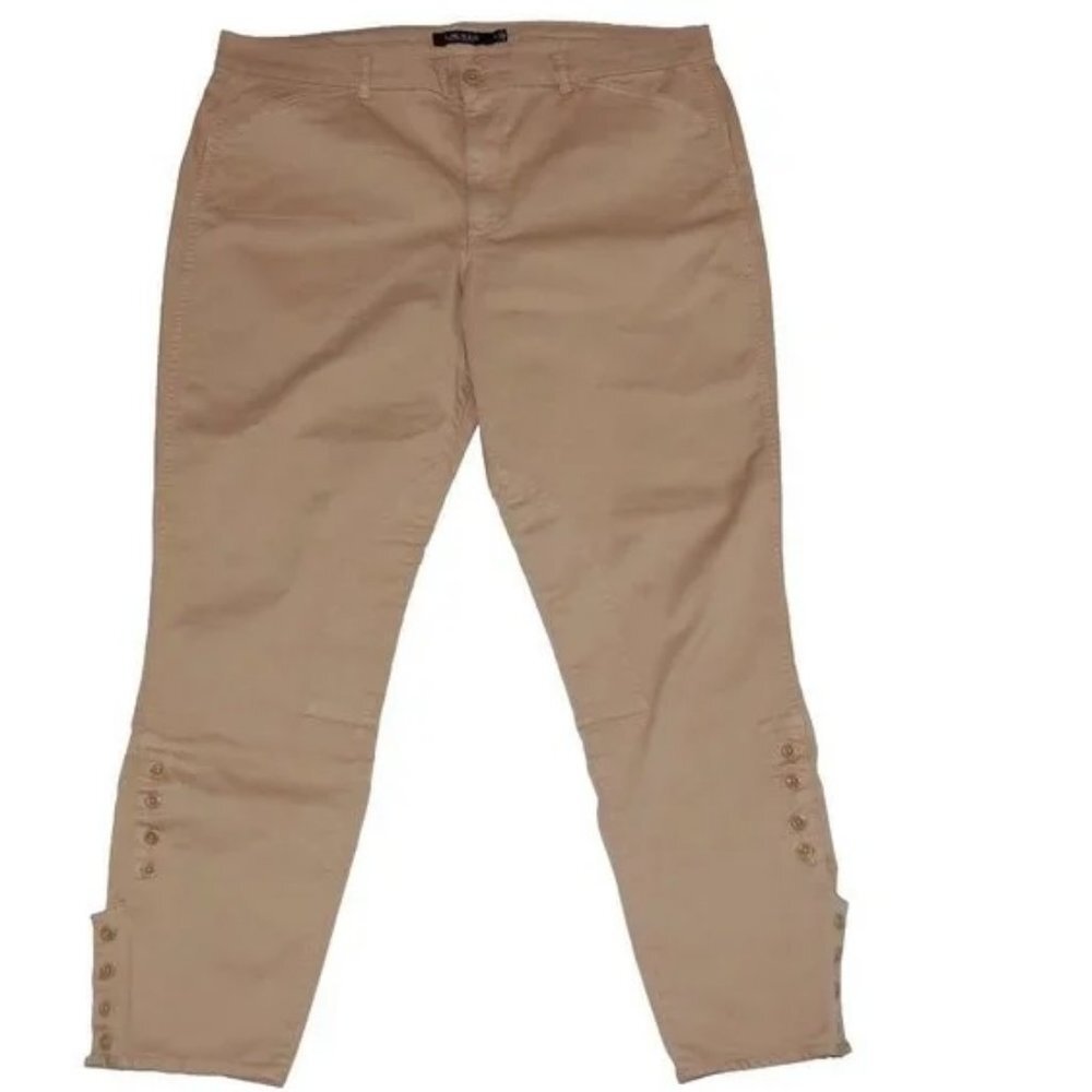 NWT Lauren Ralph Lauren Riding Equestrian Chino Pants Sz 14W